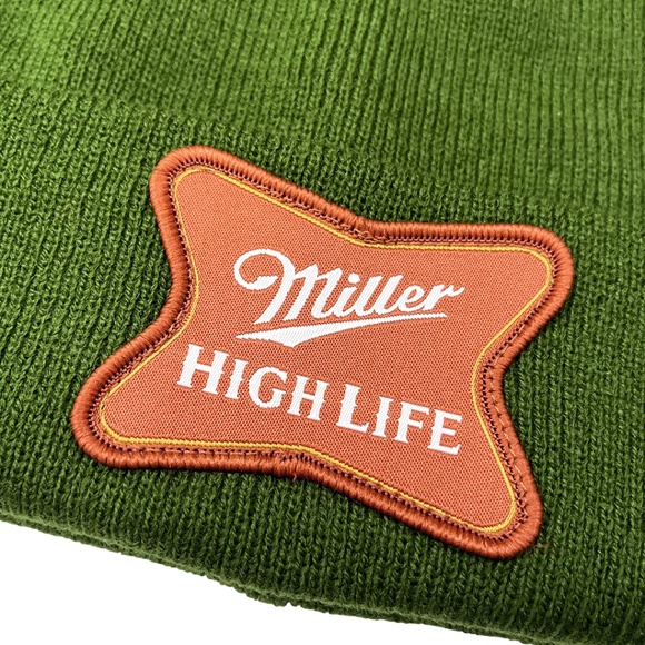 NWT Miller High Life Beanie Green - Picture 3 of 9